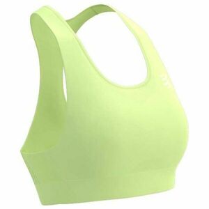 Compressport FEELFREE SEAMLESS BRA Női sportmelltartó, sárga, méret kép