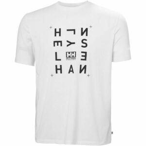 Helly Hansen SKOG GRAPHIC Férfi póló, fehér, méret kép