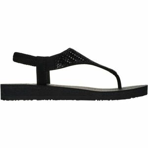Skechers MEDITATION - GLAMOROUS MUSE Női szandál, fekete, méret kép
