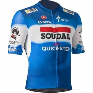 Castelli QUICK STEP COMPETIZIONE Férfi kerékpáros mez, kék, méret kép