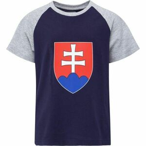 Kappa LOGO CAFY JR Gyerek póló, sötétkék, méret kép