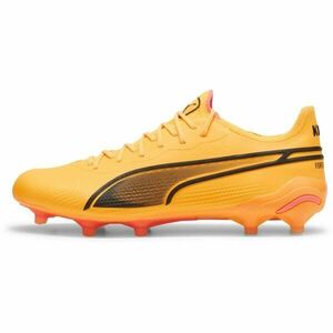 Puma KING ULTIMATE FG/AG Férfi futballcipő, narancssárga, méret 46 kép