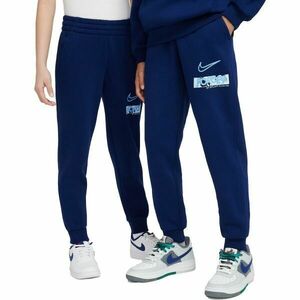 Nike CLUB FLEECE Gyerek melegítőnadrág, sötétkék, méret kép