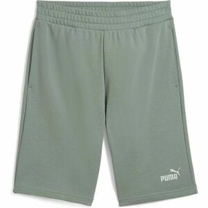 Puma ESSENTIALS+ LOGO LAB GRAPHIC SHORTS 10 Férfi melegítő rövidnadrág, zöld, méret kép