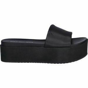 Calvin Klein FLATFORM SANDAL SLIDE INNYLON Női papucs, fekete, méret kép