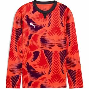 Puma TEAMTARGET GL LS JERSEY JR Gyerek kapusmez, piros, méret kép