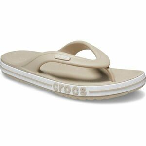 Crocs BAYABAND FLIP Uniszex flip-flop papucs, bézs, méret 43/44 kép