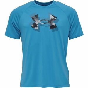 Under Armour TECH PRINT FILL Férfi póló, kék, méret kép