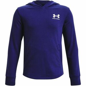 Under Armour RIVAL TERRY Fiú pulóver, kék, méret kép