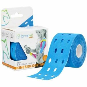 BronVit KINESIO TAPE Kineziológiai tapasz, kék, méret kép