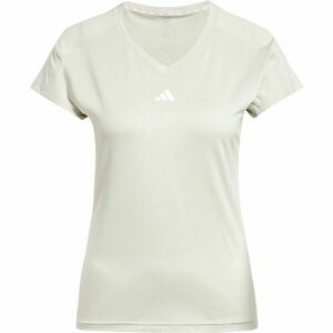 adidas TRAIN ESSENTIALS TEE Női edzőpóló, bézs, méret kép