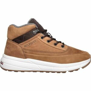 Tommy Hilfiger WARM NUBUCK HYBRID B Férfi téli cipő, barna, méret kép