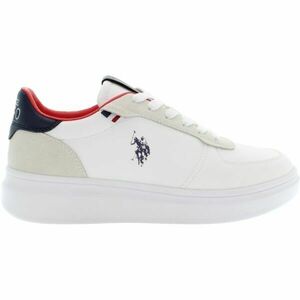 U.S. POLO ASSN. CODY Férfi teniszcipő, fehér, méret kép
