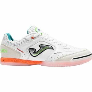 Joma TOP FLEX IN Férfi teremcipő, fehér, méret kép
