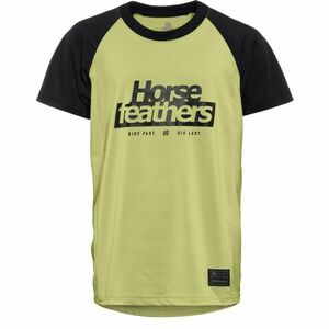 Horsefeathers SPIKE YOUTH Gyerek kerékpáros mez, világoszöld, méret kép