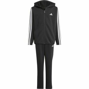 adidas 3 STRIPES TIBERIO Fiú melegítő szett, fekete, méret kép