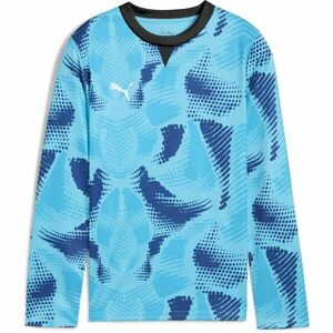 Puma TEAMTARGET GL LS JERSEY JR Gyerek kapusmez, világoskék, méret kép