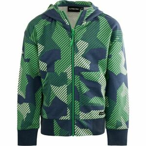 ALPINE PRO BORCO Gyerek pulóver, zöld, méret kép