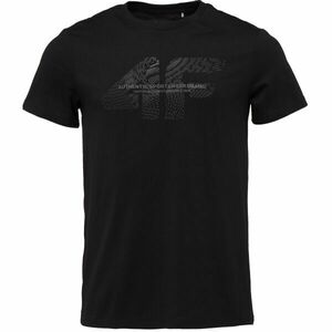 4F TSHIRT Férfi póló, fekete, méret kép