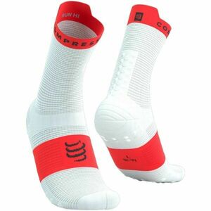 Compressport PRO RACING SOCKS V4.0 RUN Futózokni, fehér, méret kép