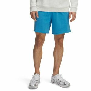 Under Armour RIVAL TERRY LOGO Férfi rövidnadrág, kék, méret kép