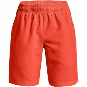 Under Armour WOVEN GRAPHIC SHORTS Fiú rövidnadrág, narancssárga, méret kép