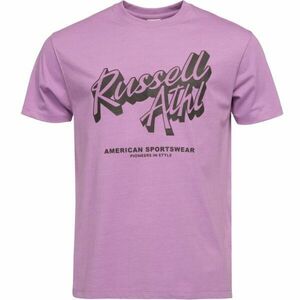 Russell Athletic T-SHIRT Férfi póló, lila, méret kép