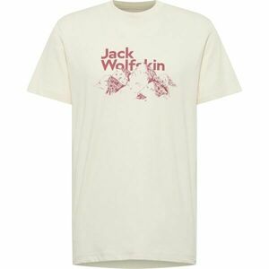 Jack Wolfskin BERGBLICK T M Férfi póló, bézs, méret kép