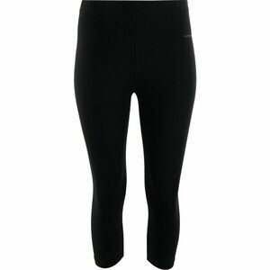 ALPINE PRO DEWESA Női 3/4 leggings, fekete, méret kép
