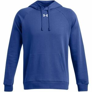 Under Armour RIVAL FLEECE HOODIE Férfi pulóver, kék, méret kép