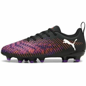 Puma FUTURE 8 PLAY FG/AG JR Gyerek futballcipő, fekete, méret 29 kép