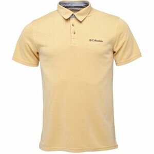 Columbia NELSON POINT POLO Férfi galléros póló, sárga, méret kép