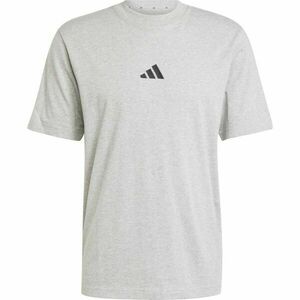 adidas ESSENTIALS SMALL LOGO Férfi póló, szürke, méret kép