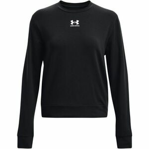 Under Armour RIVAL TERRY CREW Női pulóver, fekete, méret kép
