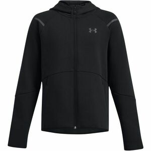 Under Armour UNSTOPPABLE FLEECE Fiú pulóver, fekete, méret kép