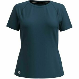 Smartwool ACTIVE ULTRALITE SHORT SLEEVE W Női sportpóló, sötétkék, méret kép