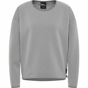 Jack Wolfskin WANDEREST PULLOVER W Női pulóver, szürke, méret kép