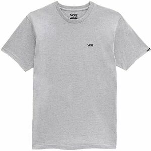 Vans MN LEFT CHEST LOGO TEE ATHLETIC HEATHER/BLACK Férfi póló, szürke, méret kép