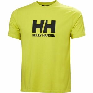 Helly Hansen HH LOGO T-SHIRT Férfi póló, sárga, méret kép