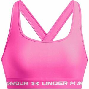 Under Armour CROSSBACK MID BRA Női melltartó, rózsaszín, méret kép