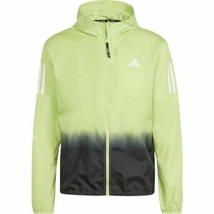 adidas OWN THE RUN COLORBLOCK Férfi futókabát, világoszöld, méret kép