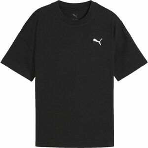 Puma WARDROBE ESS RELAXED TEE G Lány póló, fekete, méret kép