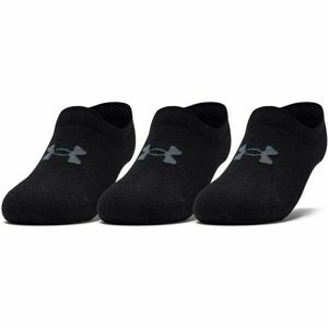 Under Armour ESSENTIAL ULTRALOW TAB 3PK Női rövid szárú zokni, fekete, méret kép