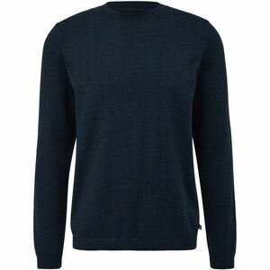 s.Oliver QS KNITTED PULLOVER NOOS Férfi pulóver, sötétkék, méret kép