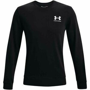 Under Armour RIVAL TERRY LC CREW Férfi pulóver, fekete, méret kép