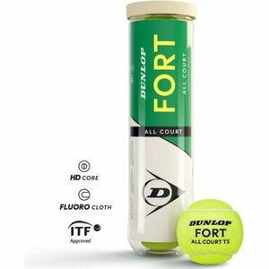 Dunlop FORT ALL COURT TS Teniszlabda, sárga, méret kép