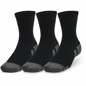 Under Armour PERFORMANCE COTTON 3P MID Uniszex zokni, fekete, méret kép