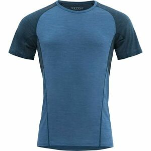 Devold RUNNING MERINO 130 SHIRT MAN Férfi póló, kék, méret kép