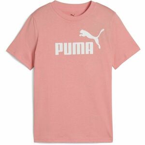 Puma ESSENTIALS NO. 1 LOGO TEE G Lány póló, rózsaszín, méret kép
