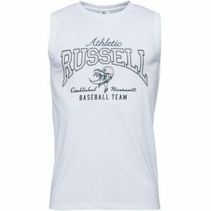 Russell Athletic TANK Férfi póló, fehér, méret kép